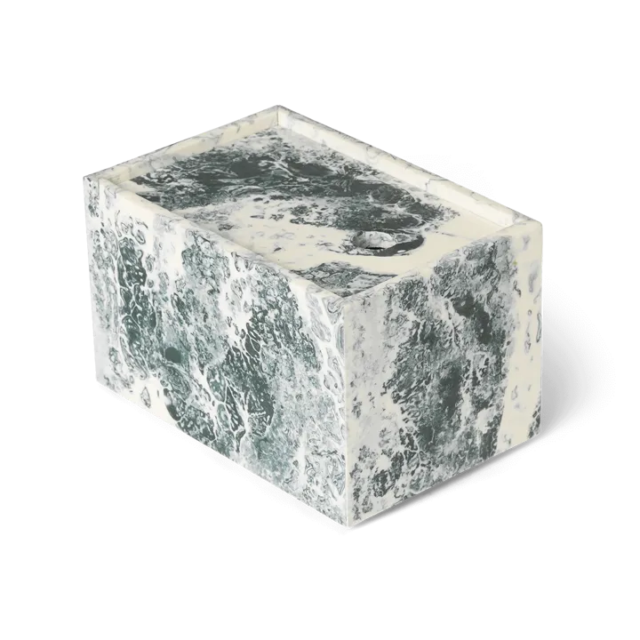 Mist storage box 10x15 cm - Emerald-off white - Ferm Living