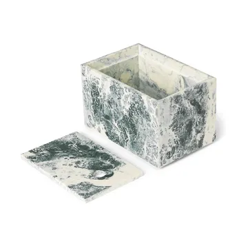 Mist storage box 10x15 cm - Emerald-off white - Ferm Living