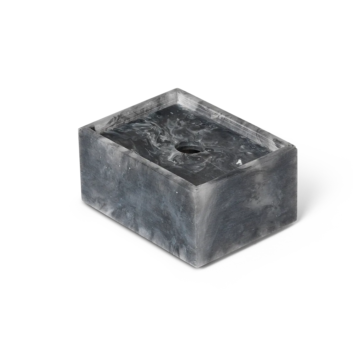 Mist storage box 7,5x10 cm, Charcoal Ferm Living