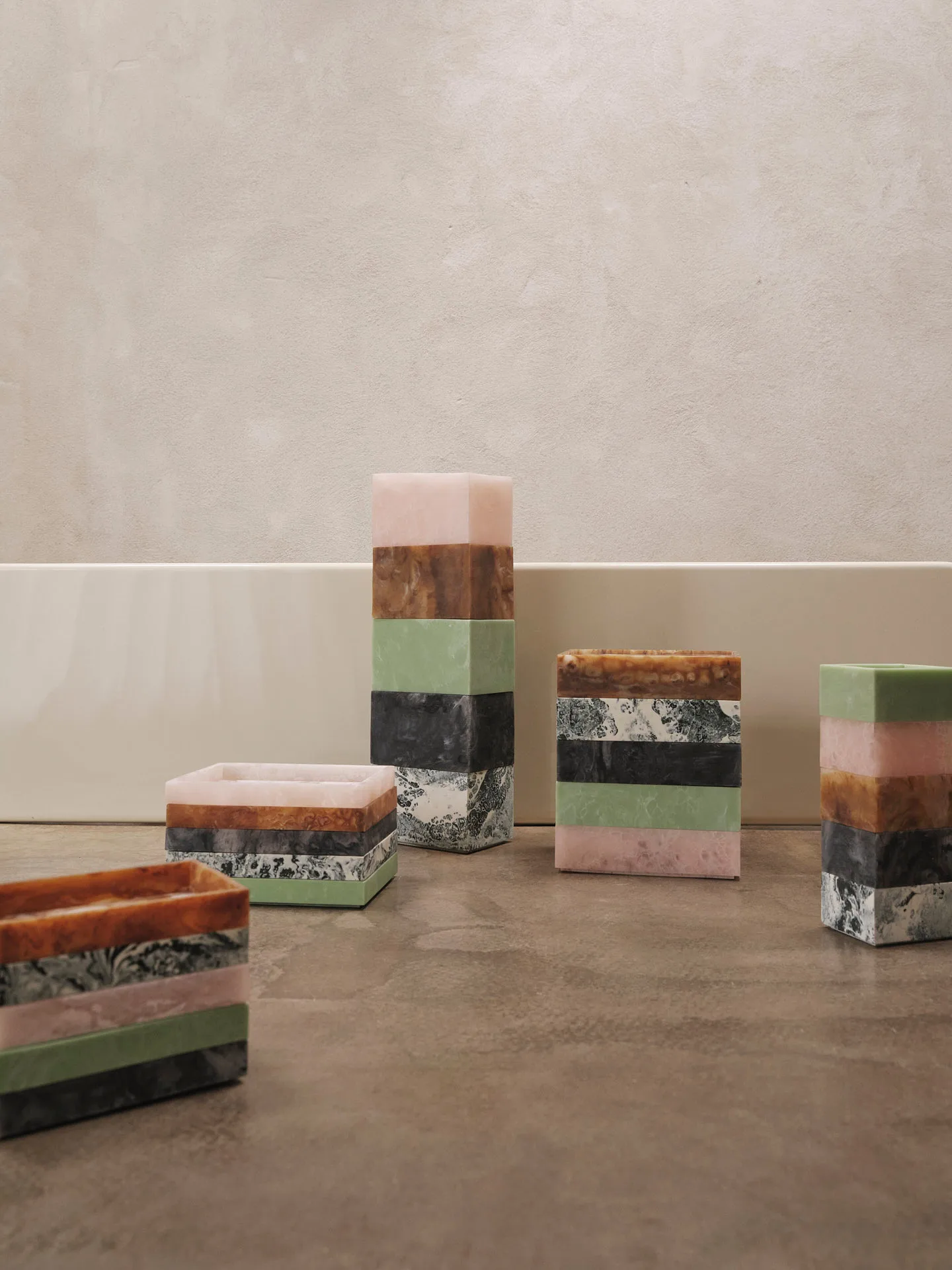Mist storage box 7,5x10 cm, Seafoam Ferm Living