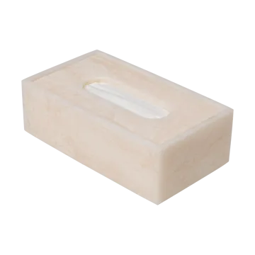 Mist tissue box 12x21.5 cm - Pearl - Ferm Living