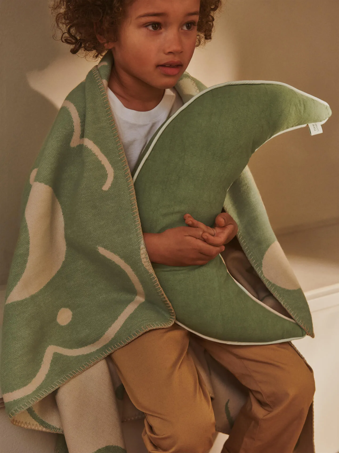 Moon cushion, Tea green, 31x8x47 cm Ferm Living