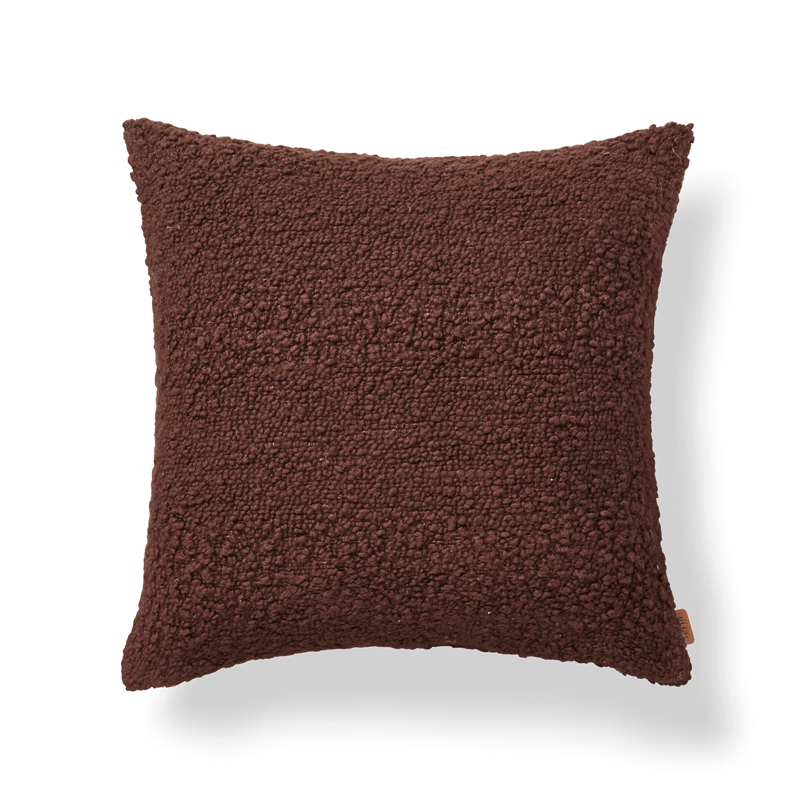 Moor pillowcase 50x50 cm, Dark pecan Ferm Living