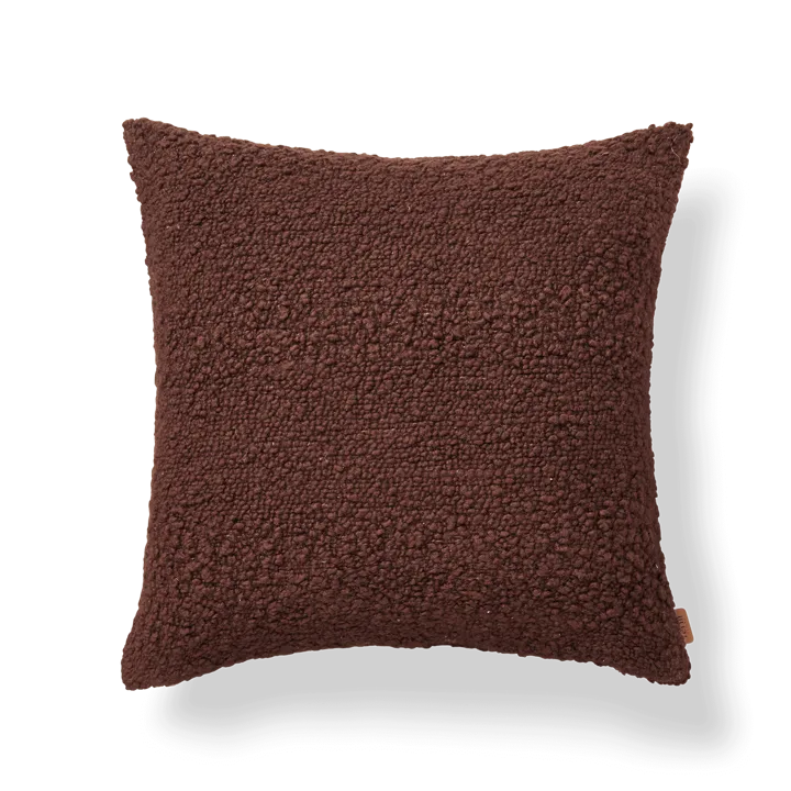 Moor pillowcase 50x50 cm - Dark pecan - Ferm Living
