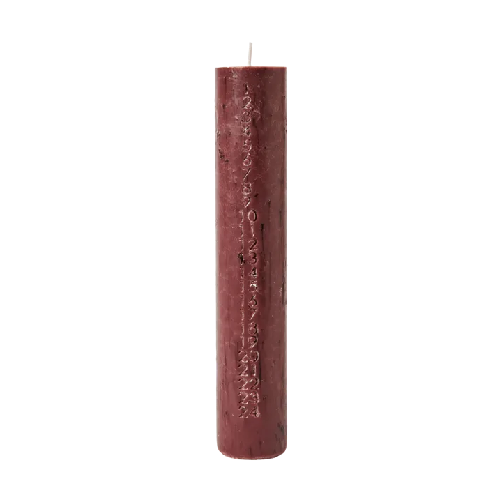 Mura calender candle - Dark Grape - Ferm Living
