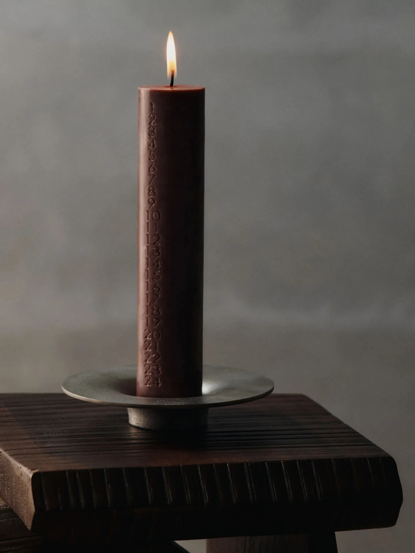 Mura calender candle, Dark Grape Ferm Living