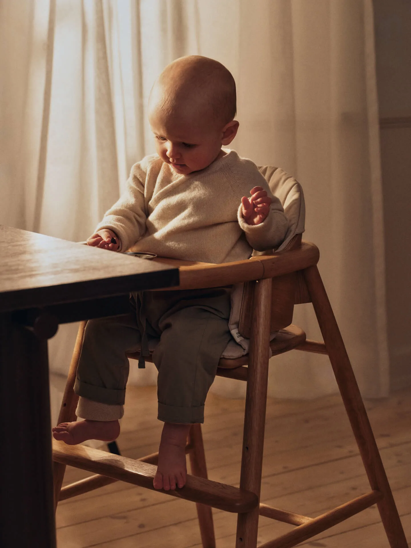 Mura childrens chair, Untreated oak Ferm Living