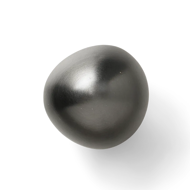 Mushroom hook, Black brass Ferm Living