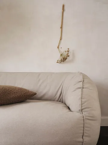Nesten 2-seat sofa - Natural - Ferm Living
