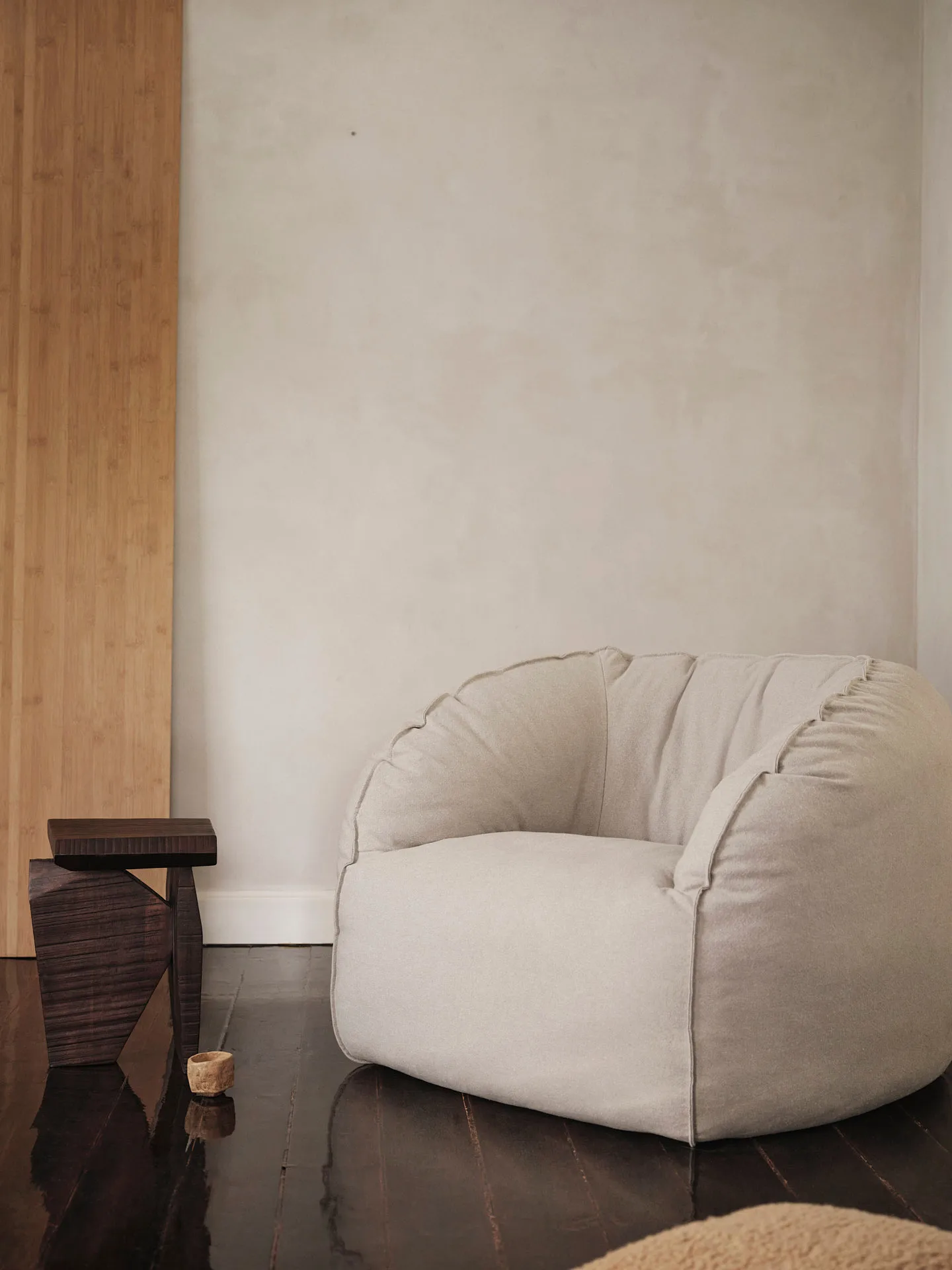 Nesten lounge chair armchair, Natural Ferm Living