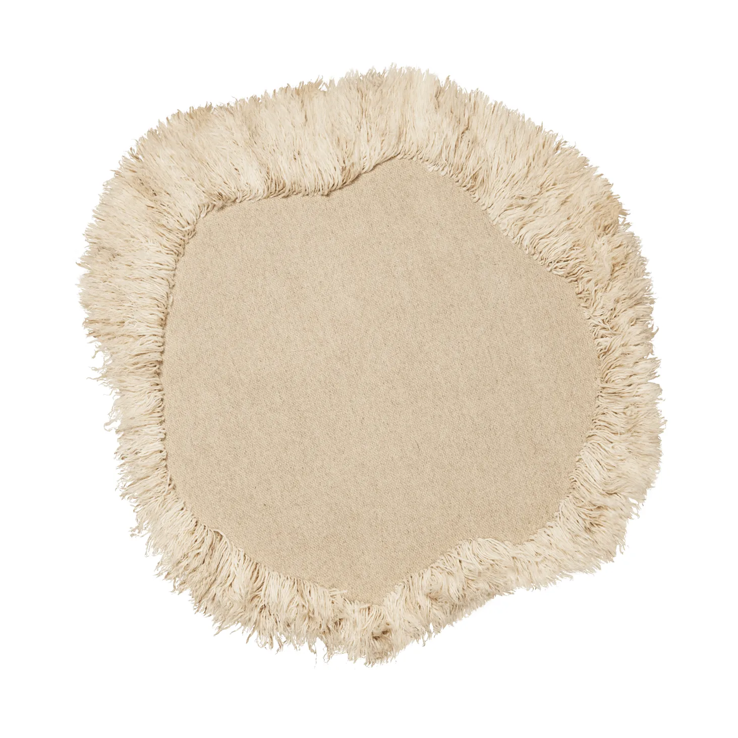 Norte Christmas tree mat Ø120 cm, Natural Ferm Living