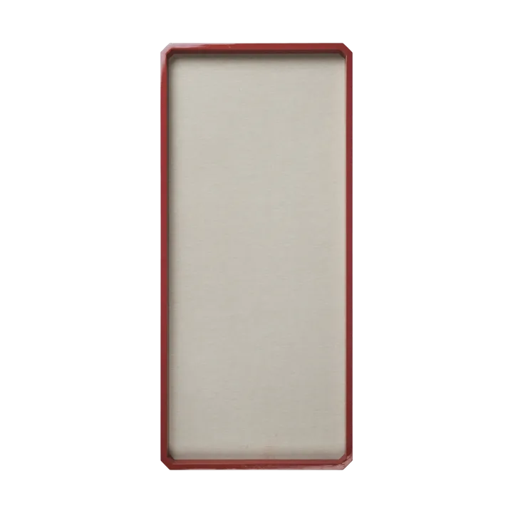 Nova notice board 45x100 cm - Picante Red - Ferm Living