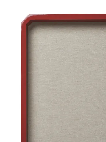 Nova notice board 45x100 cm - Picante Red - Ferm Living