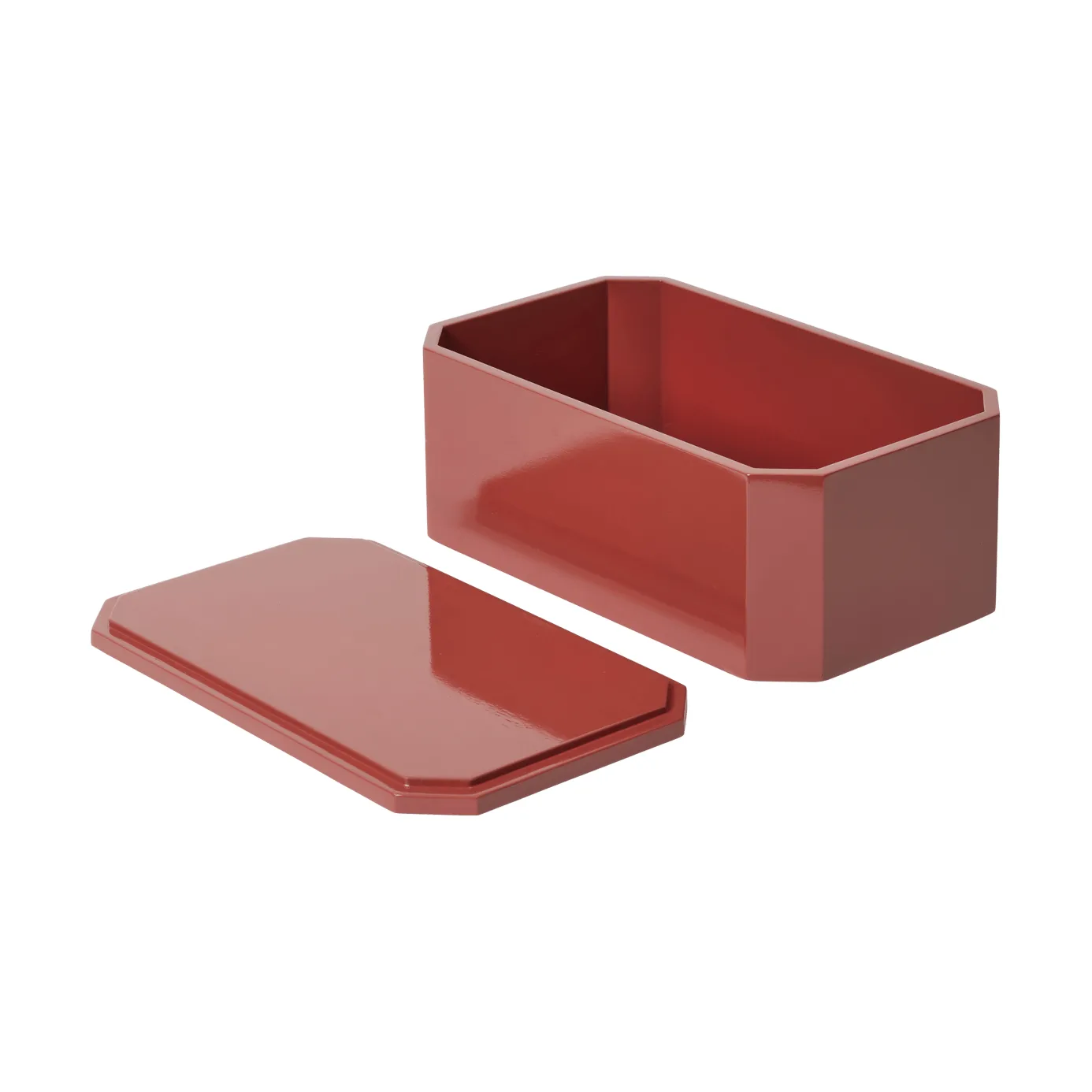 Nova storage box 15x25 cm, Picante Red Ferm Living