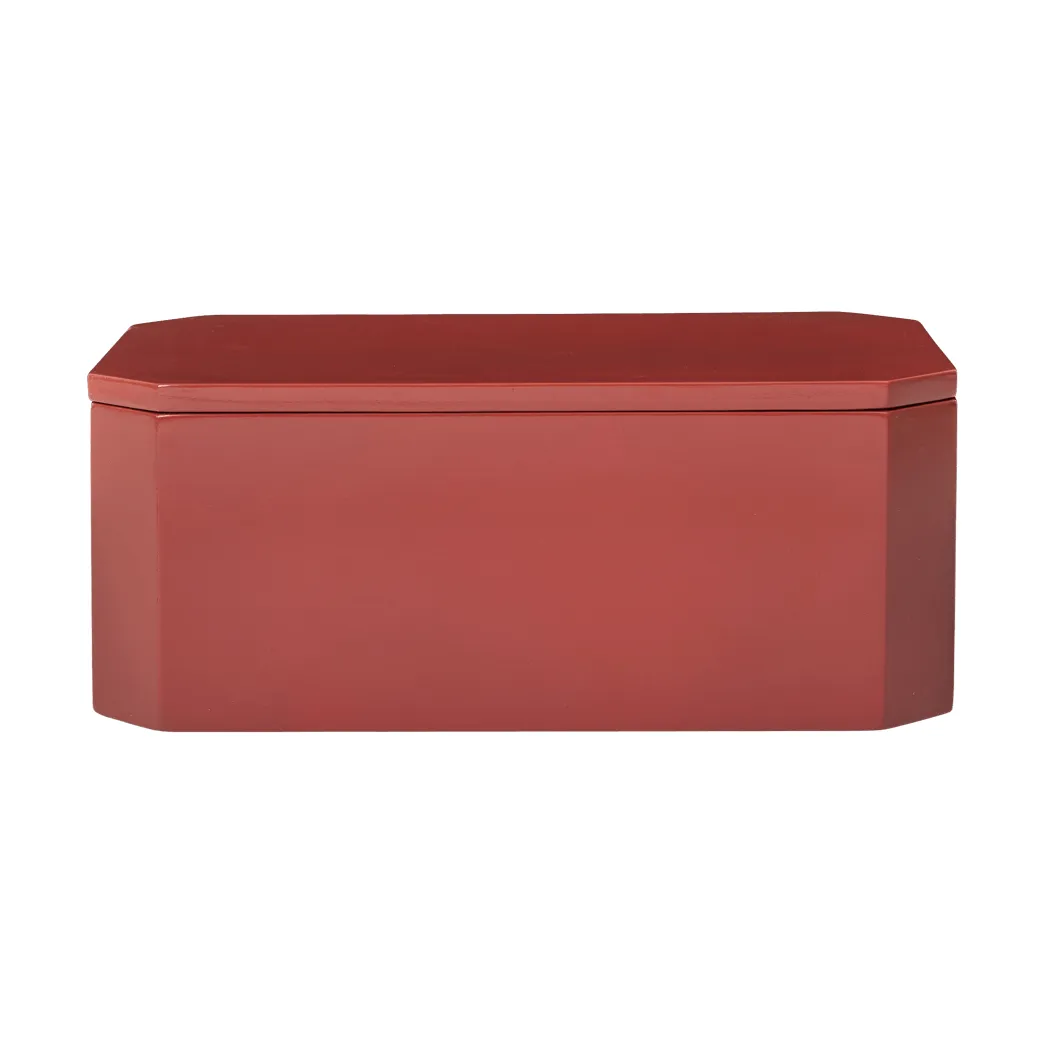 Nova storage box 15x25 cm, Picante Red Ferm Living