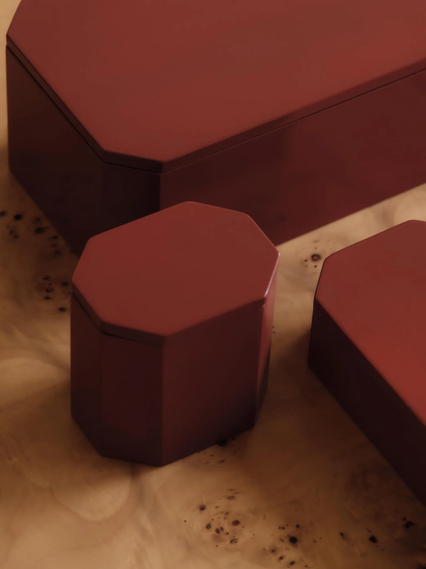 Nova storage box 7.5x10 cm, Picante Red Ferm Living