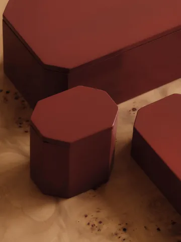 Nova storage box 7.5x10 cm - Picante Red - Ferm Living