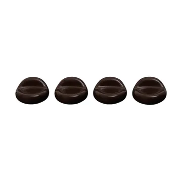 Nube pot feet 4-pack - Carob brown - Ferm Living