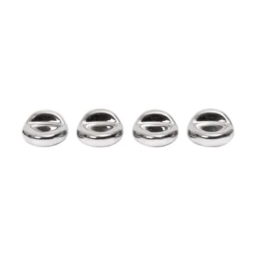Nube pot feet 4-pack - Silver - Ferm Living