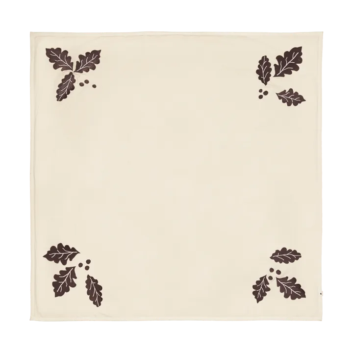Oak Christmas tree rug 120x120cm - Natural - Ferm Living