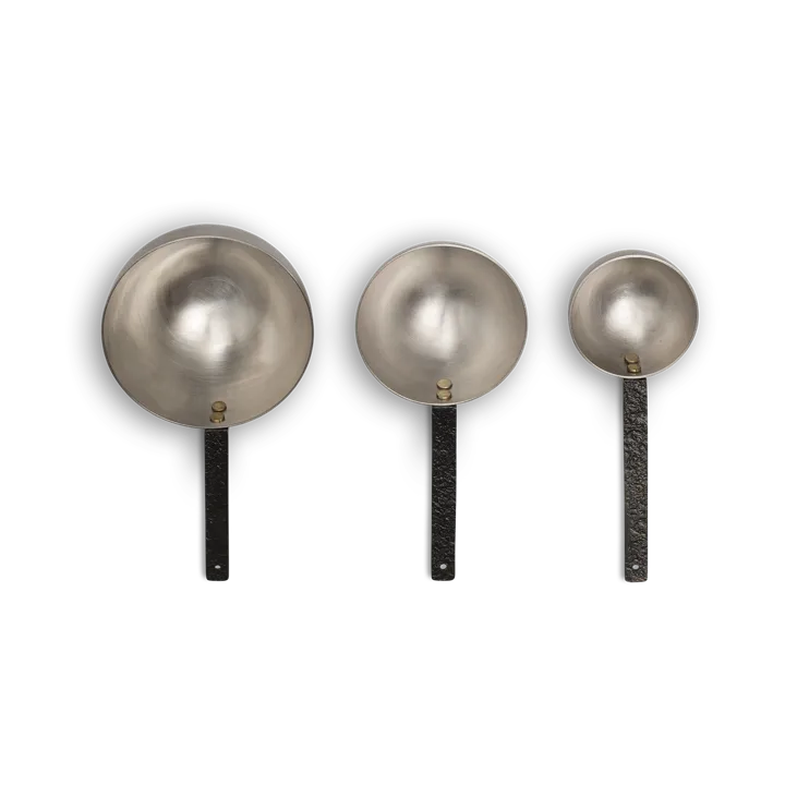 Obra Measuring Spoons set 3 pieces - Stainless Steel - Ferm Living