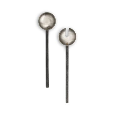 Obra salad servers 2 pieces - Stainless Steel - Ferm Living