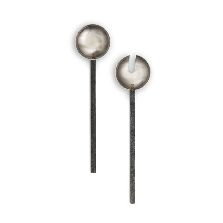 Obra salad servers 2 pieces - Stainless Steel - Ferm Living
