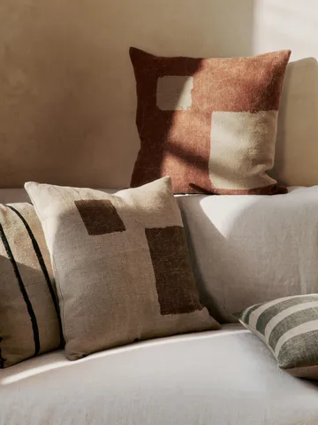 Oleo cushion cover 50x50 cm - Natural-Sugar Kelp - Ferm Living
