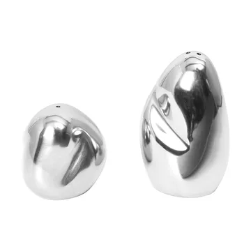 Orevo salt and pepper shaker set - Polished Stainless Steel - Ferm Living