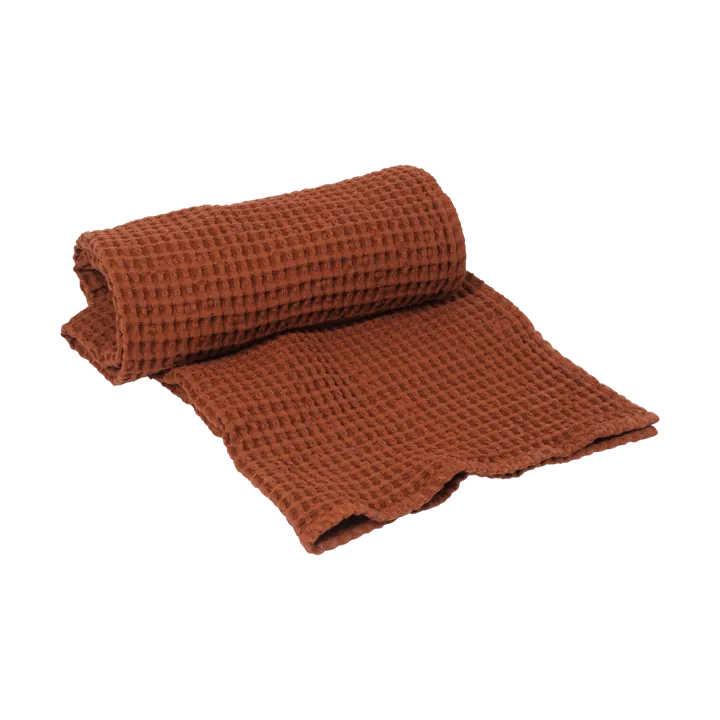 Organic bath towel 70x140 cm - Brown Clay - Ferm Living