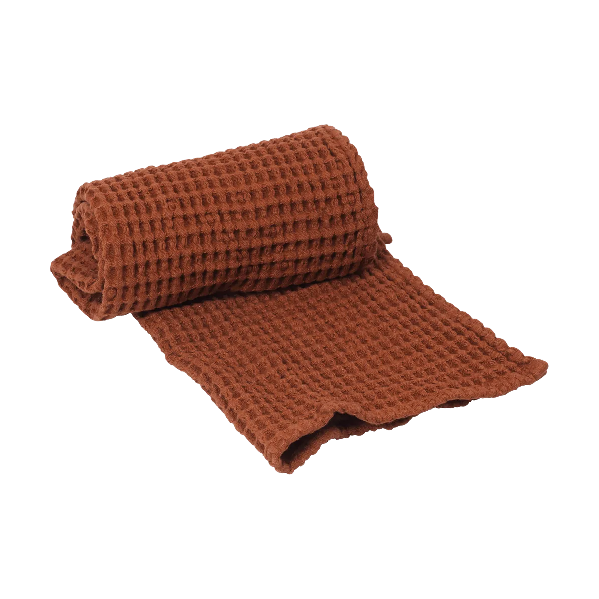 Organic towel 50x100 cm, Brown Clay Ferm Living