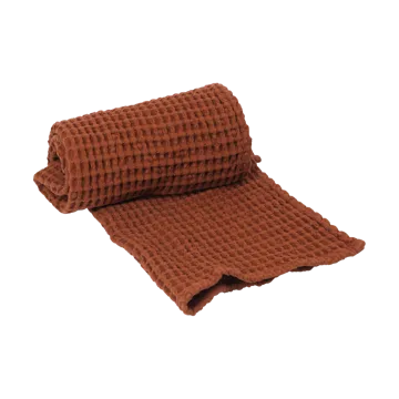 Organic towel 50x100 cm - Brown Clay - Ferm Living