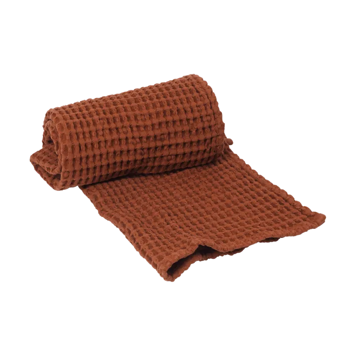 Organic towel 50x100 cm - Brown Clay - Ferm Living
