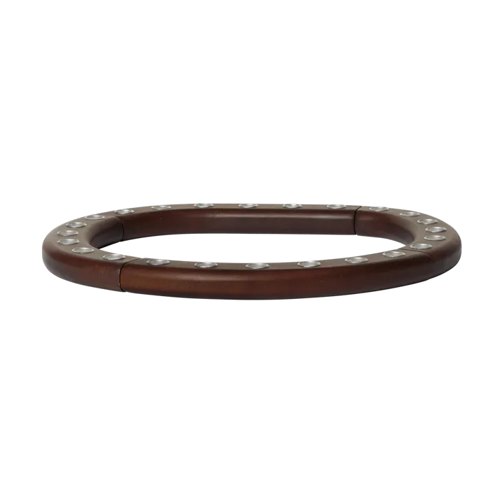 Ori candleholder 28x31 cm - Dark stained - Ferm Living