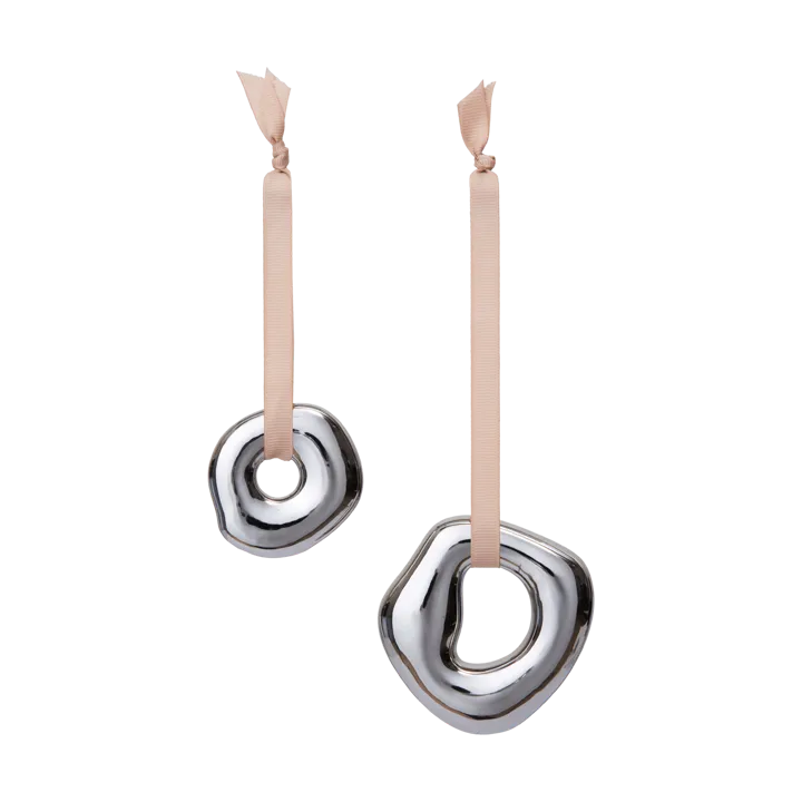 Orrith decorative hanging 2 pieces - Silver - Ferm Living