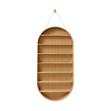 Oval Dorm shelf - Oiled oak - Ferm Living
