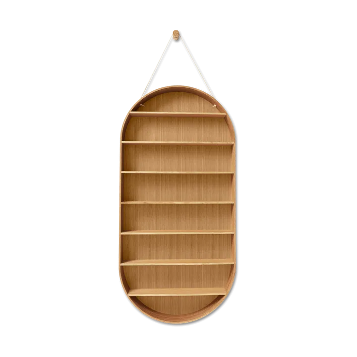 Oval Dorm shelf - Oiled oak - Ferm Living