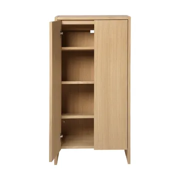 Parcel cabinet - Natural oak, 55x30x110 cm - Ferm Living