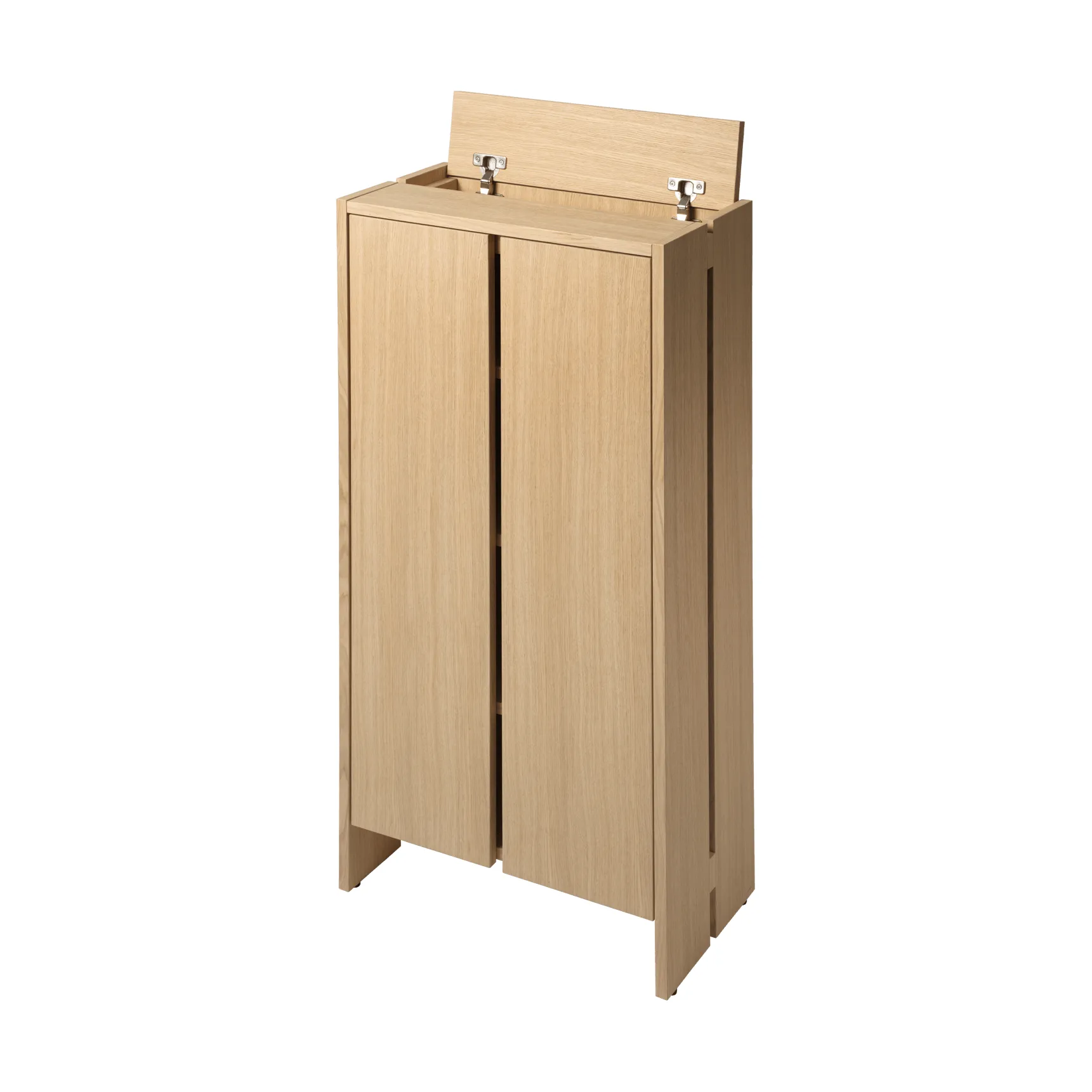 Parcel cabinet, Natural oak, 55x30x110 cm Ferm Living