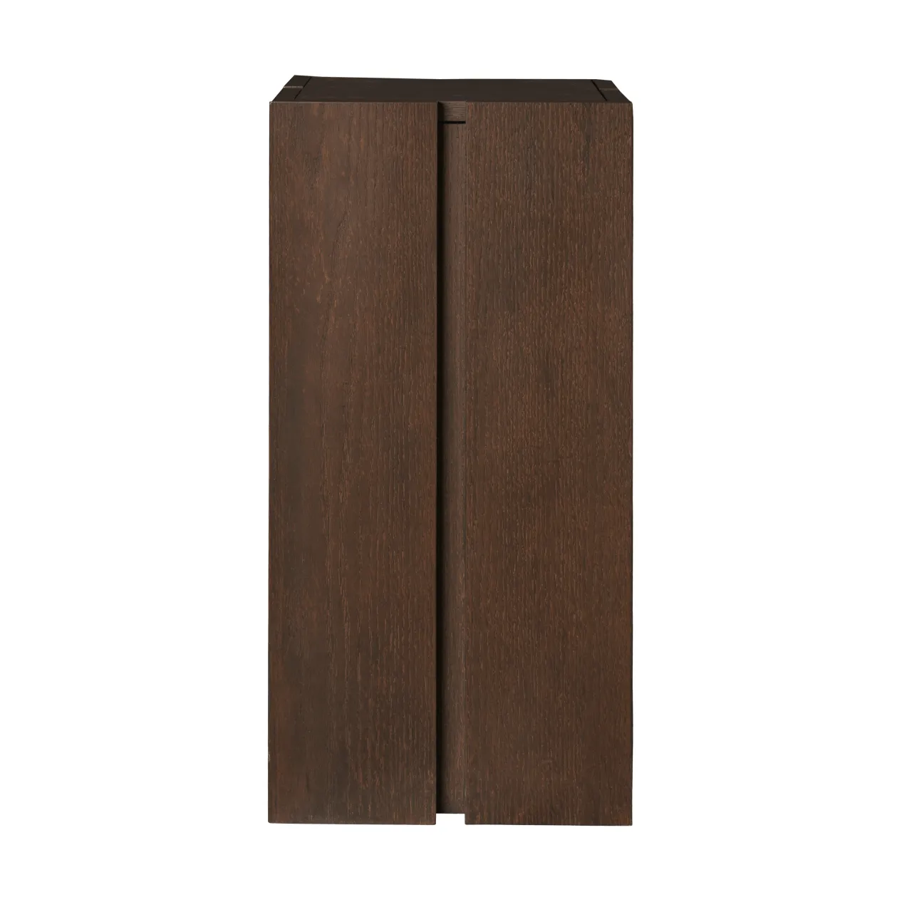 Parcel pedestal, Dark stained, 30x30x60 cm Ferm Living