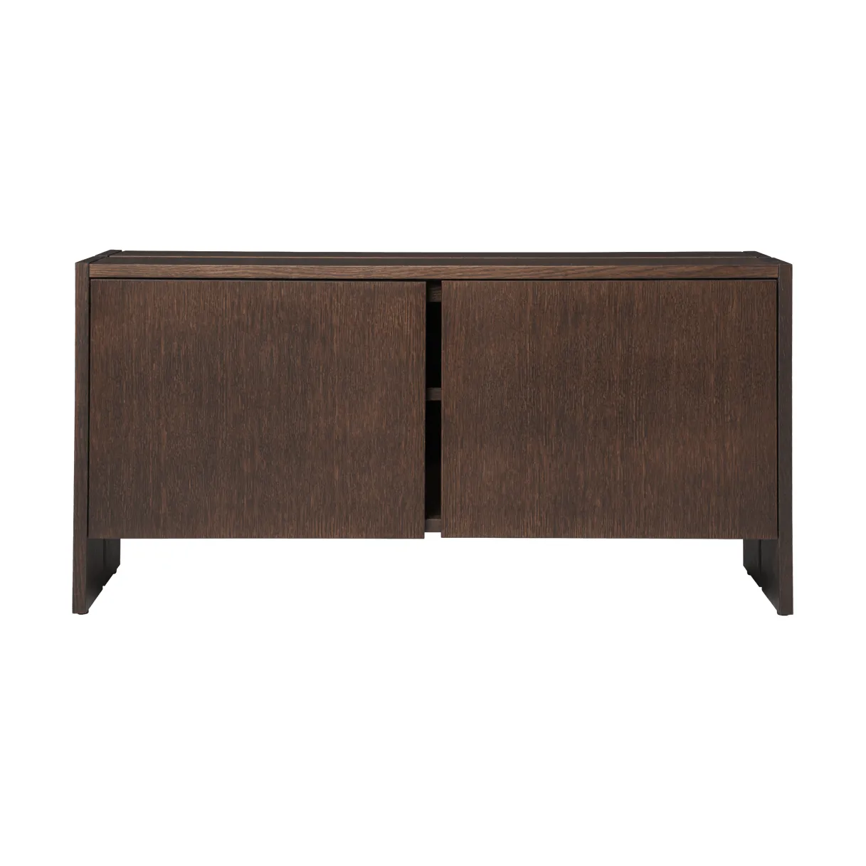 Parcel sideboard, Dark stained oak, 100x30x50 cm Ferm Living