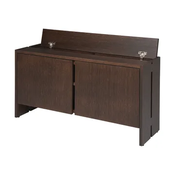 Parcel sideboard - Dark stained oak, 100x30x50 cm - Ferm Living