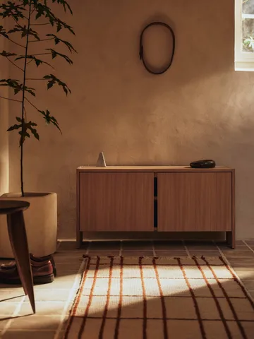 Parcel sideboard - Natural oak, 100x30x50 cm - Ferm Living