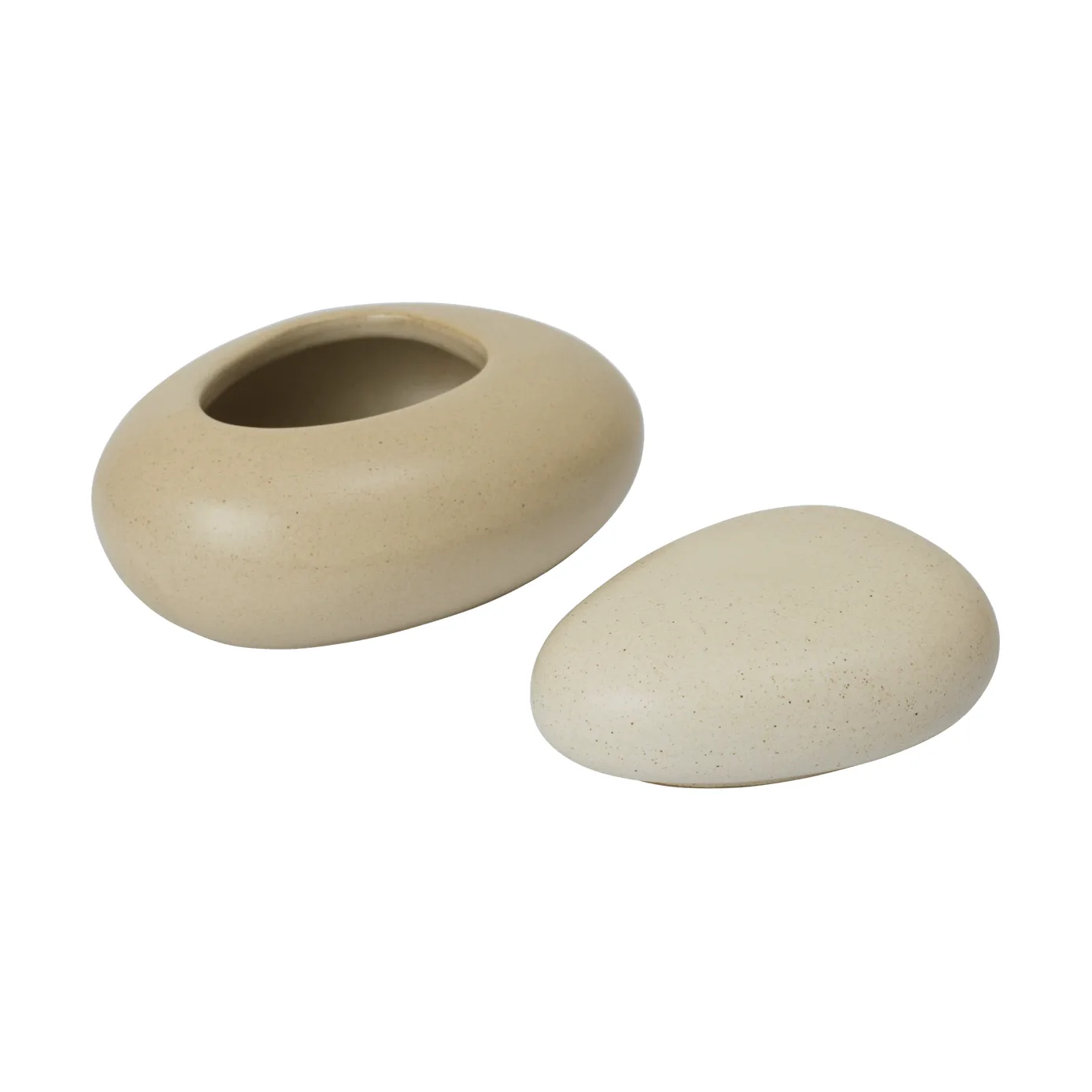 Pebble ash medium, Sand/Cream Ferm Living