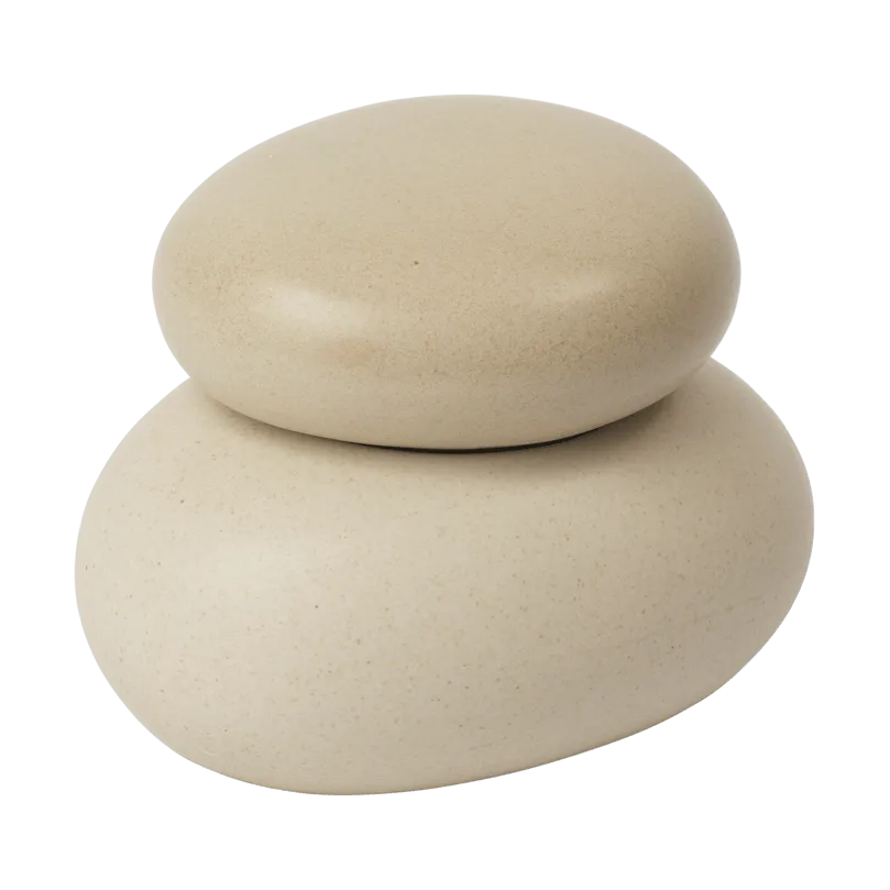 Pebble ash small, Sand/Cream Ferm Living