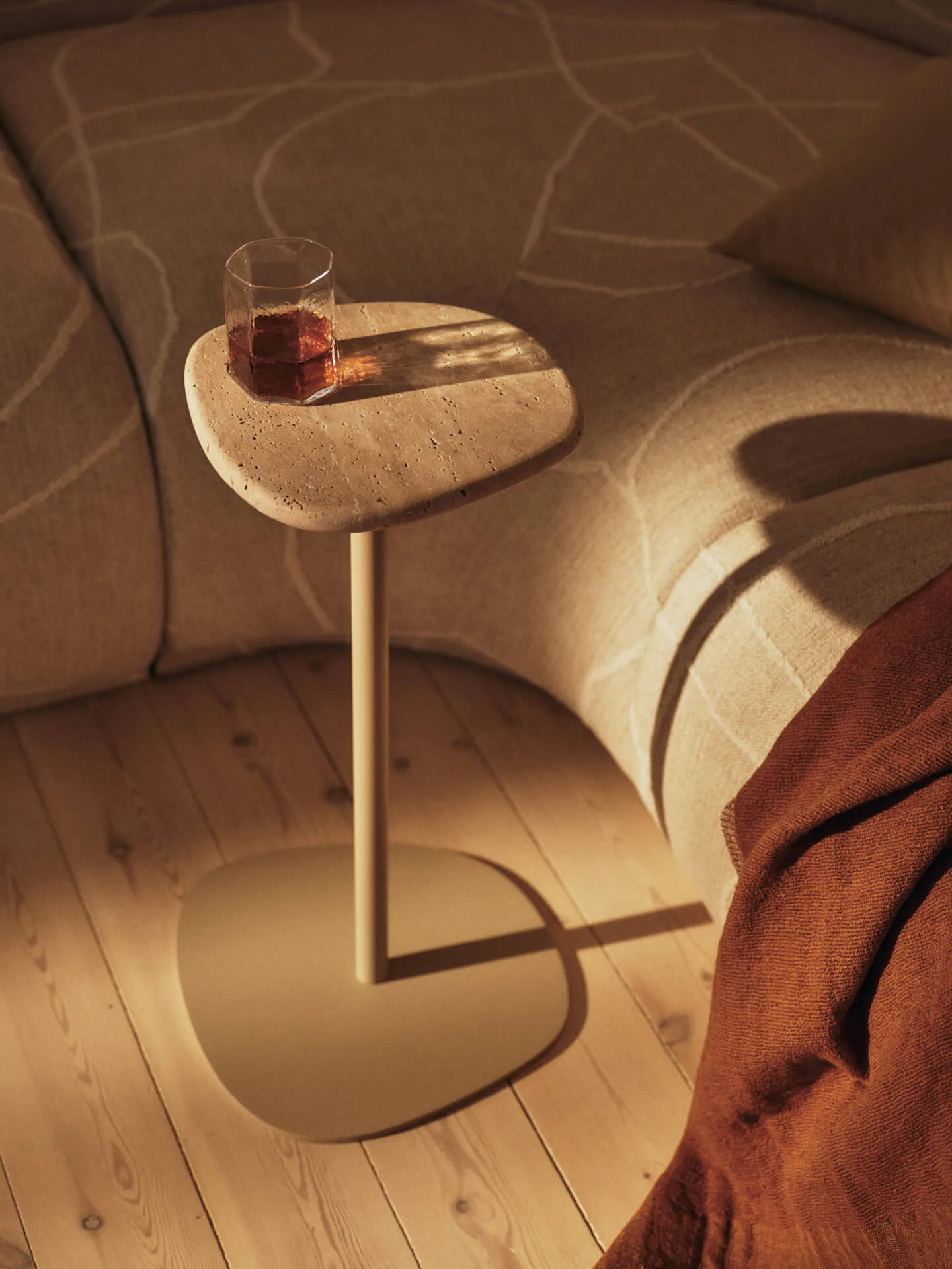 Plyo side table, Light cashmere Ferm Living