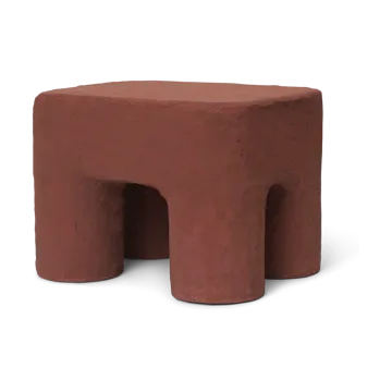 Podo stool - Red Brown - Ferm Living