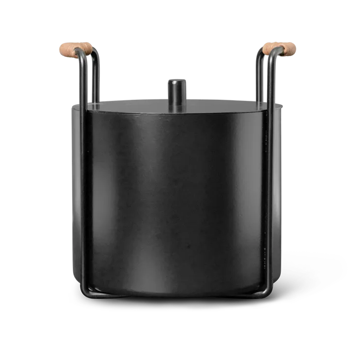 Port kindling and ash bucket - Black - Ferm Living