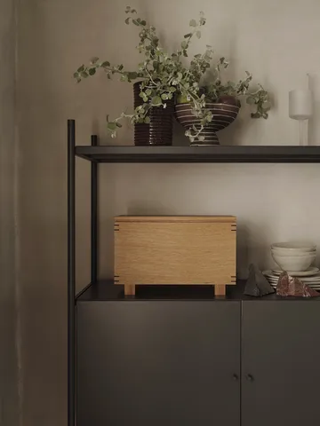 Punctual cabinet 41,6x91,5 cm - Anthracite - Ferm Living