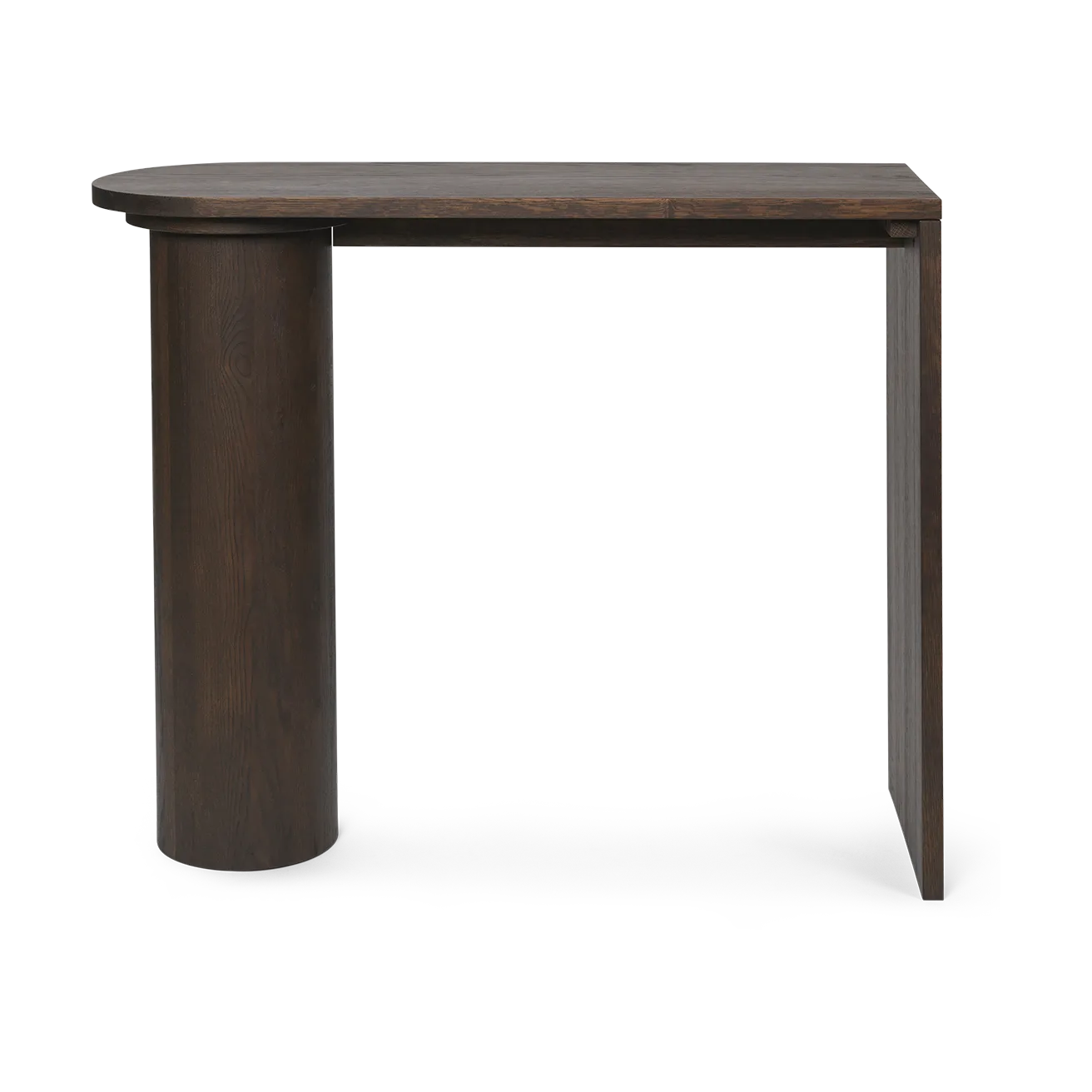Pylo Console Table side table 85x36x100 cm, Dark Stained Oak Ferm Living